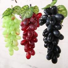 Artificial Fruit Grapes Plastic Fake Decorative Fruit Lifelike Home Wedding Party Garden Decor Mini Simulation Fruit - Multicolor - View 11