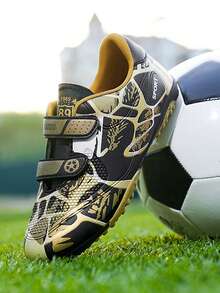 Kids' TF Cleats Football/Soccer Shoes For Artificial Grass, School Playground - Rose Gold - View 3