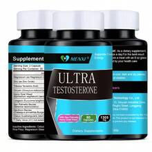 MENXI Men's Testosterone Booster 1350 Mg - With Tongkat Ali And Maca For Boosted Strength And Vitality, Male Enhancement Pills, 60 Count - 120G - View 1