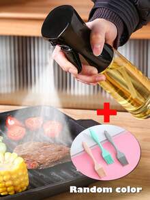 1Pc Oil Sprayer For Cooking, Refillable Oil Spray Bottle For Air Fryer, This Glass Oil Dispenser Is A Must-Have Kitchen Accessory, The Perfect Oil Bottle Kitchen Tool, A Versatile Spray Bottle For Grilling, Great Camping Equipment For BBQ, Ideal For Halloween, Thanksgiving, Christmas., Halloween Gifts