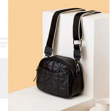 Women's Bag Fashionable Large Capacity Small Square Bag - Black - View 3