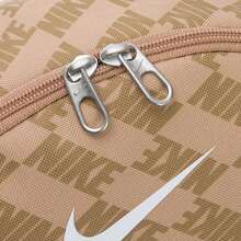Nike Mochila infantil Y NK BRSLA JDI MNI BK-AOP FA25 Mochila compacta y ligera de almacenamiento mini HV6481-200 - Blanco/Efedra - Ver 5