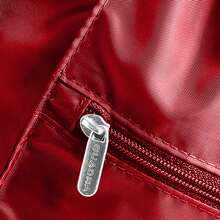 Quadra Premium Drawstring Bag (Classic Red) - 100% Mixed - (PC6277) - Red - View 3