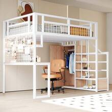 Bed Bases & Foundations - White + Metal + 140cm*200cm - View 3