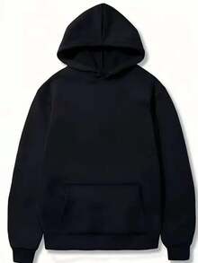 484g/m², Sudadera con Capucha para Hombre de Mezcla de Poliéster y Algodón al 50%, Cómoda y Cálida, Sudadera con Capucha de Mezcla de Algodón con Patrón de Búho y Calabaza de Halloween, Adecuada para Uso Diario Casual, Adecuada para Principios de Primavera, Otoño e Invierno, Impresión de Alta Calidad, Adecuada para Usar en Capas o Solo, Casual y Versátil - Negro - Ver 2