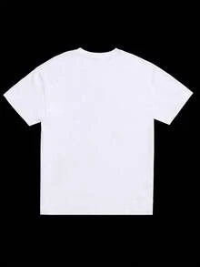 1PC 100% Cotton Kiss Me It's My Birthday Slogan Print Casual Women's Short Sleeve TShirt Birthday Gift - Blanco - Ver 2