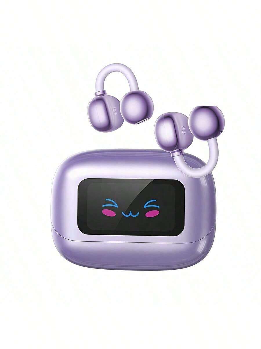 HTC NE54 Diseño liviano Audio con sonido envolvente 3D Conexión Bluetooth de alta eficiencia Adaptación a múltiples entornos Púrpura - Morado - Ver 1