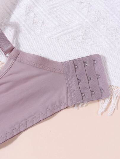 Romantic Kanten Gather Uplift Bra, Everyday Wear, Small Bust Lingerie view 9