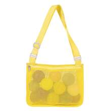 1个儿童网眼沙滩包，20厘米 x 24厘米沙滩贝壳收纳袋，适合男孩女孩游泳，适合3-12岁儿童（此包略小，适合2-12岁儿童） - 彩色 - 查看 20