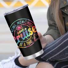 1 Pcs 20oz 304 Stainless Steel Insulation Water Bottle - Keeps Cold For 12 Hours & Hot For 6 Hours - Suitable For Everyday Use - Perfect Gift For Birthday, Party, Family & Halloween