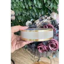 MAXI ALBANO TAPE 32X100mts FOR 3D DECORATION - Xám/vàng - Xem 3