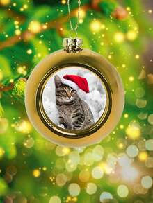 زخرفة عيد الميلاد المخصصة بالصور، ديكور عيد الميلاد الشخصي، زخرفة عيد الميلاد المخصصة بالصور، ديكور شجرة عيد الميلاد القابل للتخصيص، زخرفة عيد الميلاد DIY بالنقل الحراري، زخرفة شجرة عيد الميلاد بطباعة الصبغة متعددة الألوان، ديكور شجرة عيد الميلاد لحفلات الزفاف والأعياد - متعدد الألوان - مشاهدة 6