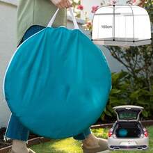 Mosquitero para Cama, Plegable Mosquitera Cama-Up (180 * 200 * 165), Mosquitera Tienda de Campaña, Portátil Mosquito Cortina, con Cremallera 2 Entradas - 1 - Ver 10