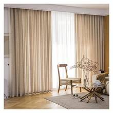 Flaxen Curtains 84 Inch Boho Linen Look Drapes - 2 Panels Semi Sheer Window Treatments For Bedroom, Living Room, Farmhouse Dcor, Rod Pocket - Multicolor 173 - View 2
