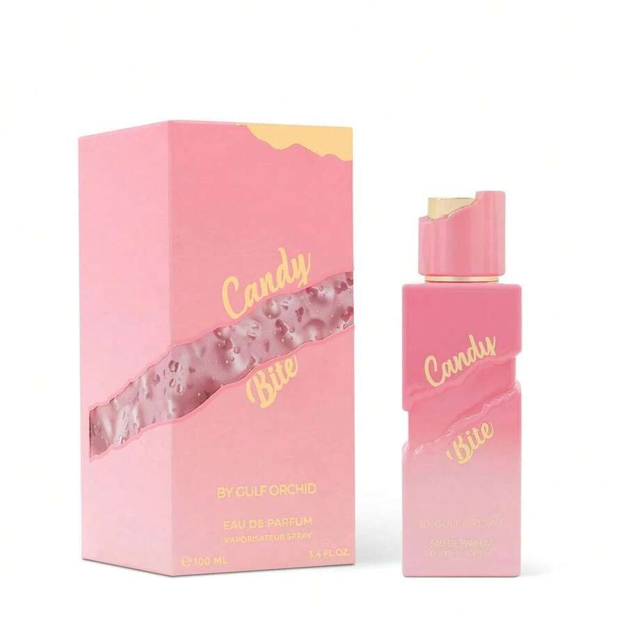 Lattafa Profumo CULFORCHID per donna CANDY BILE 100 ml in design rosa e oro