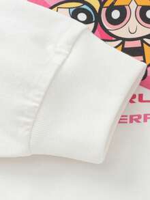 Balabala Girls' Long - Sleeve T - Shirt,  Print – Soft Cotton Fabric – Stylish For Everyday Wear - Original White - View 6
