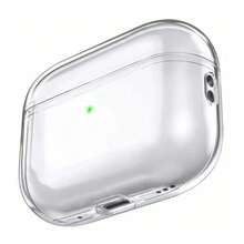 Transparent Silicone Earphone Case, Suitable For Airpods 3 4 2 1, Soft Protective Earphone Cover, Suitable For Airpods Pro 2 1, Clear Charging Bag - Compatible With Airpods 4 - View 1