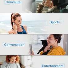 USB C 耳机入耳式耳机，带 Type-C 插孔，内置降噪功能，三键线控，用于控制音乐、通话和音量，入耳式耳机兼容 17 16 15/Plus/Pro/Pro Max 系列，兼容三星 Galaxy S25/S24/S23/S22/S21、iPad，3.5 毫米有线耳机插孔兼容 iPhone6/5/4/iPad/Air/Computer/MP3 播放器