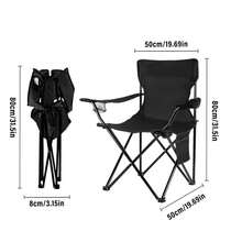 Campingstuhl, leichter faltbarer Wanderstuhl für Outdoor-Reisen, Strand, Picknick, Festival, Wandern, leichtes Rucksackwandern