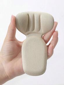 1 Pair/2 Pairs Of Heel Anti-Slip Pads, Suitable For Loose Shoes, T-Shaped Two-In-One Heel Pads With Sponge, Thickened Anti-Slip And Anti-Wear Heel Pads, Can Fit Over Large Shoes, Unisex, Filling Material Improves Shoe Fit And Comfort, Prevents Heel Slipping And Blistering, Simple And Cute Style/Plain Toe