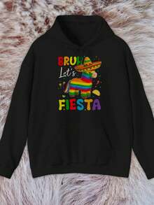 Winter Fleece-Lined Hoodie,Thermal Hoodie,Bruh Lets Fiesta Cinco Mayo Pinata Funny Mexican Boy Men Hoodies, Winter Wear Hoodies, Classic Pullover Style – Timeless And Versatile, Stylish Simplicity – Looks Good With Anything,Hoodies For Men And Women,Sudaderas Para Hombre,300g Cotton Casual Hoodies, Oversize Hooded Sweatshirt With Pockets,Graphic Hoodies,Fall And Winter Long Sleeve,Graphic Hoodie,Anime Hoodies,Oversized Hoodie,Hoodies As Halloween And Christmas Gifts - Đen-3 - Xem 2