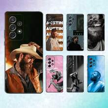 Singer P-Post M-Malone Phone Case For Samsung S25,S24,S23,S22,S21,S20,S10,Ultra,Plus,Lite,FE,Soft Silicone Black Cover2025.1 - Z5 - 查看 1