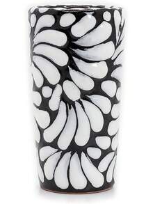 Cups - Black Background White Brushstroke - View 11