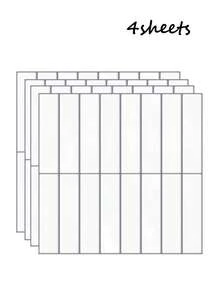 4/10/20pcs(Thickened Design)3D Straight Mosaic Peel And Stick Backsplash, Kitchen Backsplash Tiles, Self-Adhesive Tile For Kitchen Bathroom, Thicker Waterproof,Home Decor Wallpaper Wall Paper Wall Stickers Room Decor Wall Decor Bedroom Living Room Decor - Multicolor - View 19