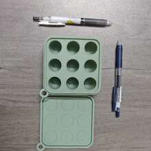 Mini-Baby Ice Cube Tray With Lid For Fruit Feeder, Silicone Teething And Feeding Tray,Breast Milk And Fresh Food Freezer Mold,Self-Feeding Meal Tray - Multicolor - View 11