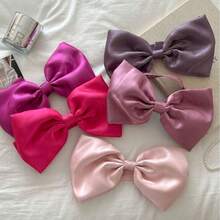 Big Bow Pink Purple Rose Red Neck Accessories High-End Collar Women's Neckband Necklace Suitable For Women Attending Comic Exhibition Dress-Up Accessories - Nơ đỏ hồng - Xem 4