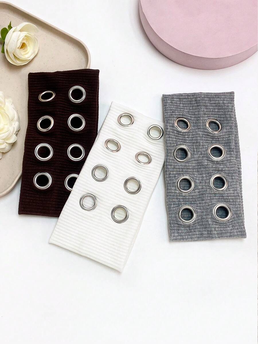 3pcs Punk Style Headbands, Suitable For Daily Wear, Sports, Yoga, Makeup, Punk Fashion Accessories Warm Hair Bands Women Bandanas Winter Hair Accessories