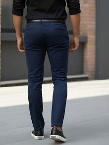 BNB Men Jeans - 藏蓝色 - 查看 4