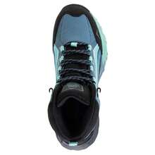 Elbrus Womens/Ladies Embawa Mid Cut Walking Boots (Light Navy/Turquoise/Black) - 100% Mixed - (IG2744) - Navy Blue - View 4