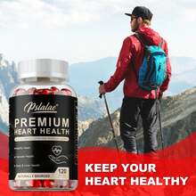 PSLALAE Suplemento Premium Para La Salud Cardíaca: Mejora El Flujo Sanguíneo, Favorece La Salud Cardíaca, Promueve El Metabolismo Energético Y Mejora La Vitalidad - 120 Unidades - 120 cápsulas - Ver 4