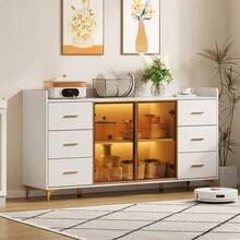 Storage Cabinets - White - View 7