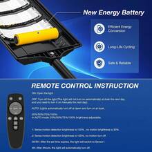 2-PACK 5000W Solar Street Lights Outdoor - Solar Lights Outdoor Waterproof Motion Sensor, Solar Parking Lot Lights Commercial Dusk To Dawn, LED Street Light Solar Powered For Outside, Yard - 2pcs - 查看 5