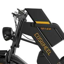 High-Performance 60V 4000W Electric Motorbike | 40Ah  Battery For Long Range - Black - View 5