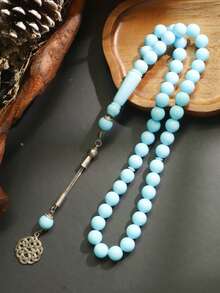 1pc 45 Beads Prayer Beads, Arabic Rosary Prayer Beads, Acrylic Rosary Prayer Beads - Multicolor - View 5