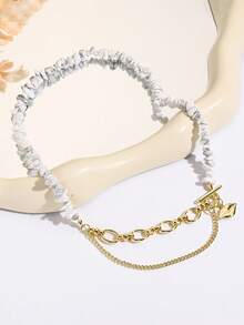 2pcs/Set Chic Versatile Asymmetrical Rhinestone Lip Necklace + Bracelet Jewelry Set, Suitable For Men & Women, Holiday Party, Daily Wear, Exquisite Christmas, Thanksgiving, Halloween, Birthday Gift