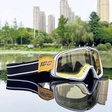 Motorcycle Goggles & Dustproof Racing Glasses –Windproof For Men & Women Motocross, Cycling, Skiing Outdoor Off-Road Bike Goggle - Only Lens - View 8