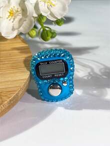 Rhinestone Finger Tally Counter, Rhinestone Electronic Counter, Full Cover Rhinestone Tally Counter