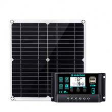 1200W Solar System SOECOPO 30-100A MPPT Controller Dual USB Output 16V Portable Solar Power Generator For Outdoor Backup CE RoHS - 1 cái với 100A - Xem 6