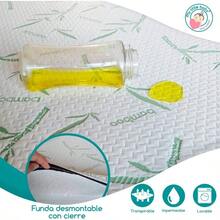 Colchn de Cuna de beb con Funda Impermeable de Bamb Transpirable y Lavable Hecho en Mxico por 18 Certificaciones 70x 130 - 70 x 130 - Ver 5