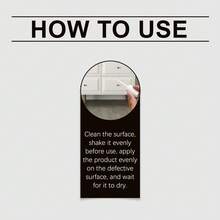 Jue-Fish Mehrflächen-Reparaturfarbe - Wasserfest, witterungsbeständig, vielseitige Farbe für Renovierung und Abdeckung