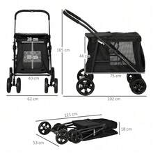 Pet Strollers - Default - View 3