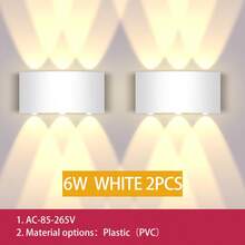CANMEIJIA LED 壁灯，户外防水花园照明，高流明 3000/4000/6500K 壁灯，铝/塑料防水 IP65，85V-265V 适用于户外阳台/楼梯/街道/室内/花园/客厅/浴室/厨房/卧室/走廊 - 望遠鏡壁燈 - 查看 38
