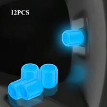 4/8/12 Pieces Of Luminous Tire Valve Covers, Fashionable Decorative Accessories, Enhance Night Visibility, Suitable For Decorating Car, Bicycle, And Motorcycle Accessories,Improve Pedestrian Recognition Rate And Enhance Nighttime Visibility - Một cỡ - Xem 19