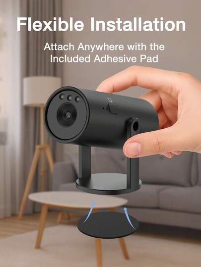 1/2/ Home Security Camera WiFi Nanny Cam Night Vision, Motion Detection, Indoor Outdoor Pet Monitoring Compact Discreet (Support 2.4GWIFl Only) view 8