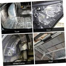 20 Piezas Almohadilla de aislamiento trmico insonorizada ignfuga para coche amortiguacin del sonido escudo trmico automotriz baul trunks aislamiento del coche automtico motor - inicial - Ver 9
