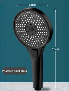 1 Piece Handheld Shower Head, Double-Layer Chlorine Removal Filter Shower, Strong Multiple Filtration, Healthy Water Use, Large Flow Boosting Bath Showerhead. Optional Shower Tube/Shower Bracket Bathroom Accessories, Full Bathroom Set, Home Bathroom Decor.